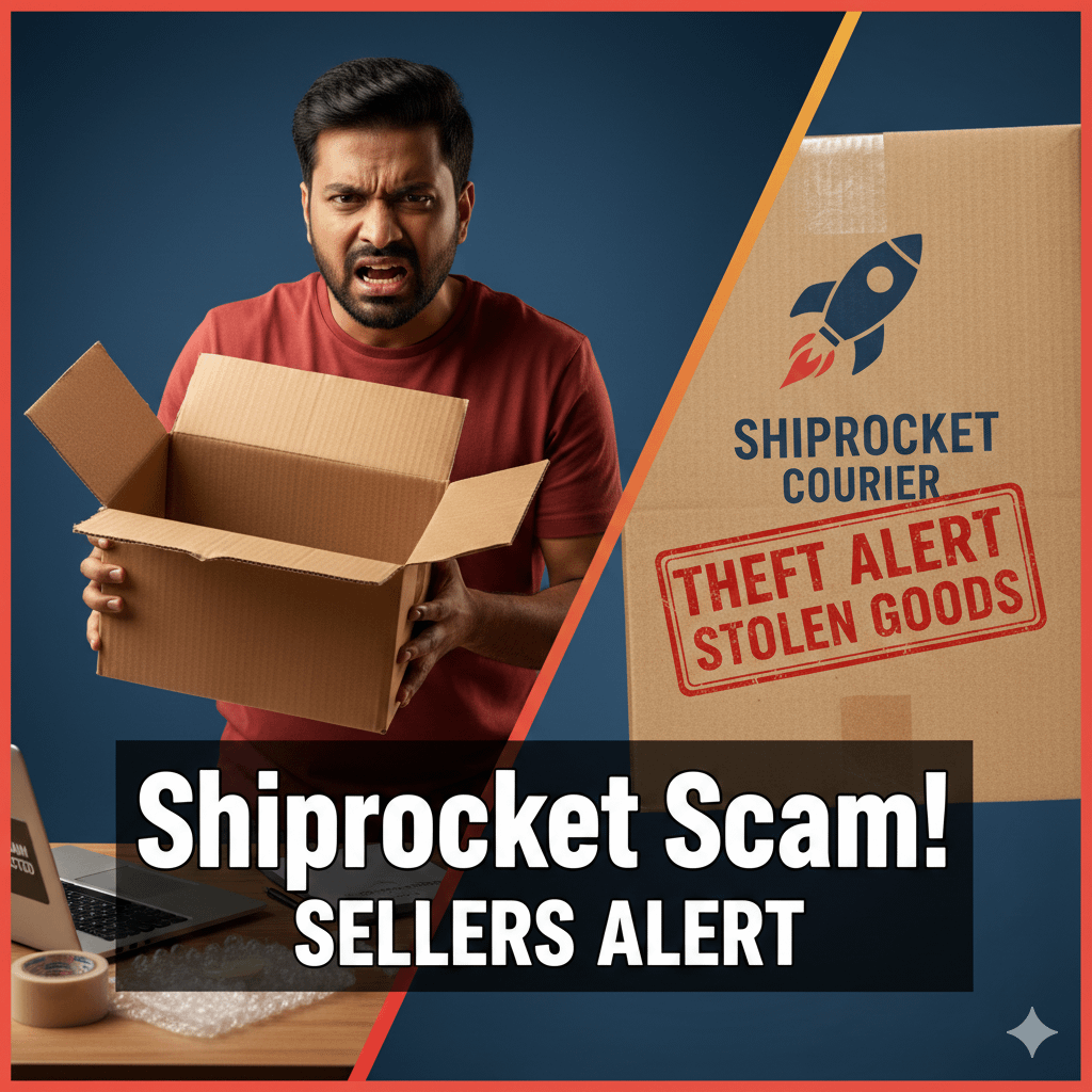 Shiprocket Scamming small sellers? Ticket Close, Claim Reject aur Chori ka Sach!