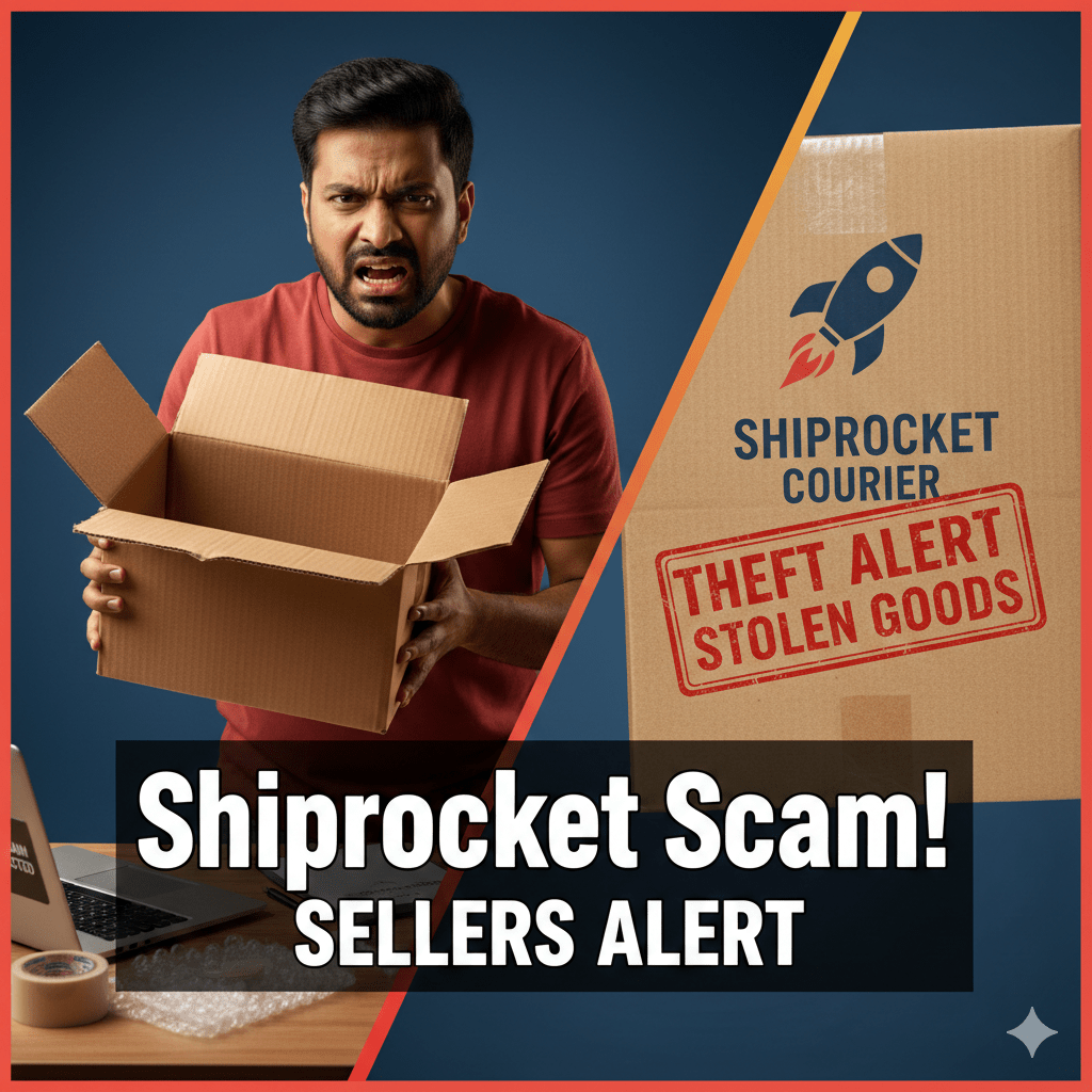 Shiprocket Scamming small sellers? Ticket Close, Claim Reject aur Chori ka Sach!