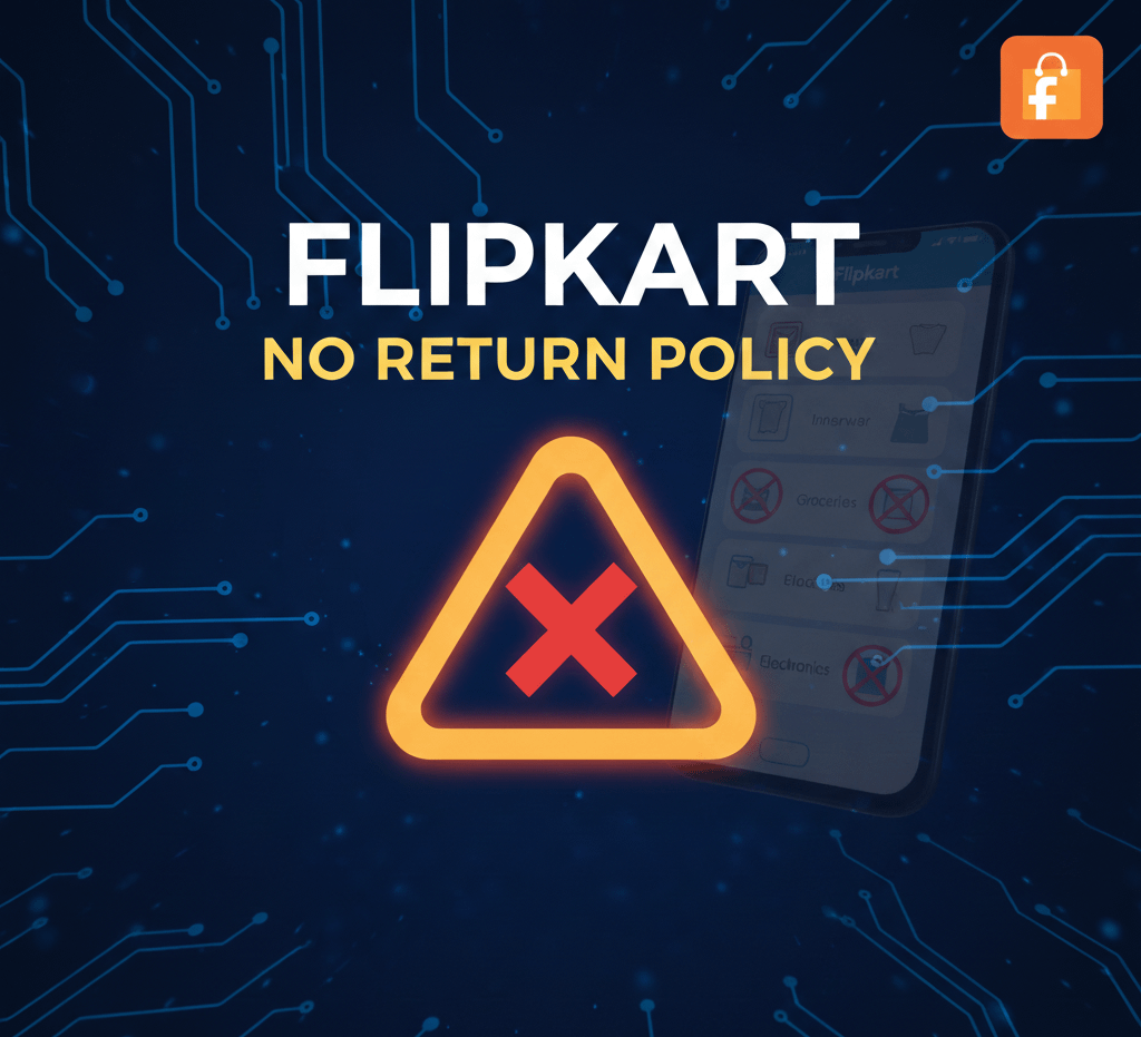 Flipkart No Return Policy