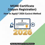 MSME Certificate Kaise Banayein
